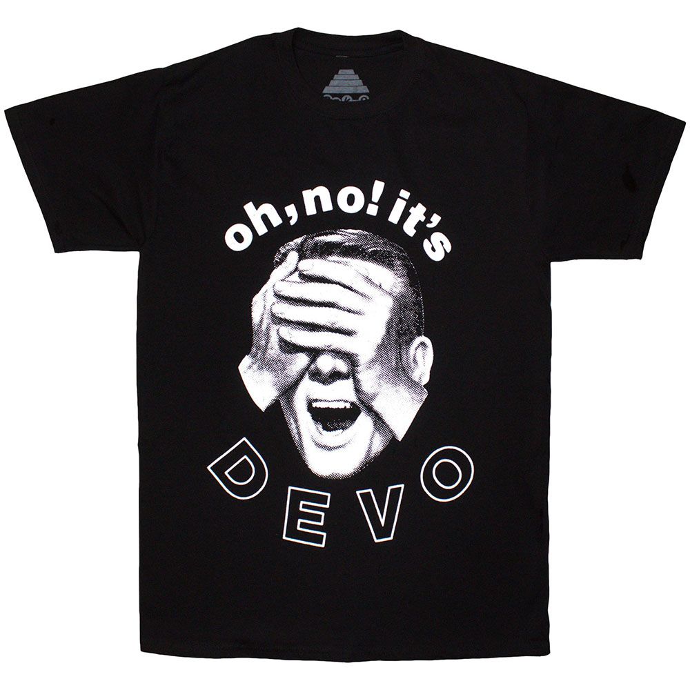 Devo - Shocked Daddy Heren Tshirt - Zwart
